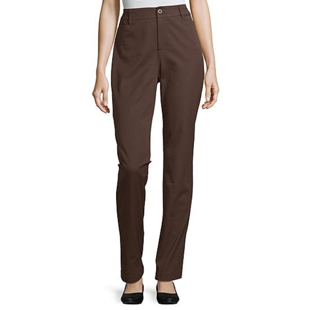 St. John's Bay - Classsic Fit Bronwn Pants